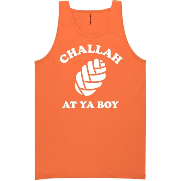 Challah At Ya Boy Neon Tank Top