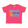 thumbnail image 1 of Challah At Ya Boy Toddler T-Shirt 4T Cyber Pink, 1 of 3