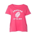 thumbnail image 1 of Challah At Ya Boy Womens Plus Size Scoopneck Tee, 1 of 1