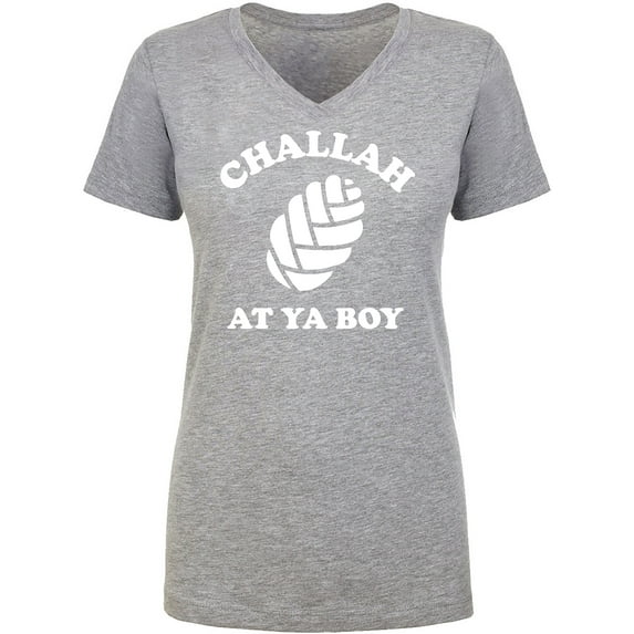Challah At Ya Boy Womens V-Neck T-Shirt