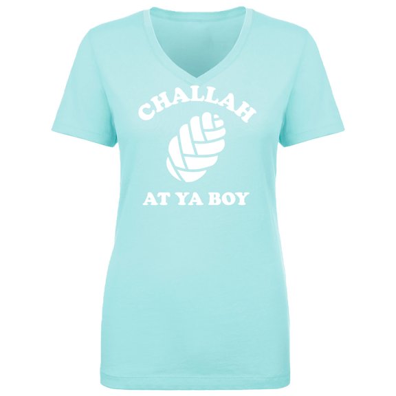 Challah At Ya Boy Womens V-Neck T-Shirt