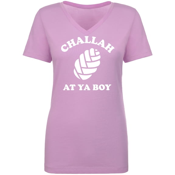 Challah At Ya Boy Womens V-Neck Tee
