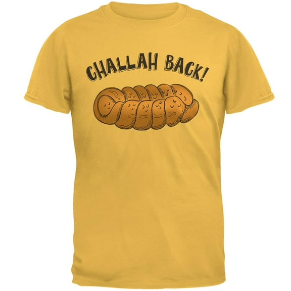 Challah Back Mens T Shirt Honey SM