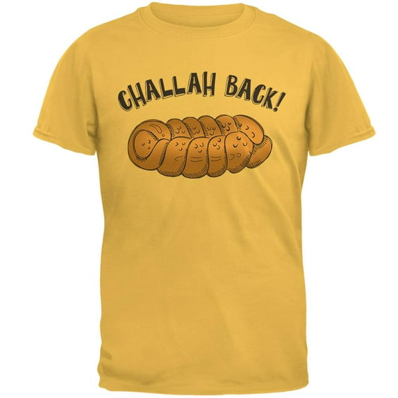 Challah Back Mens T Shirt Honey SM