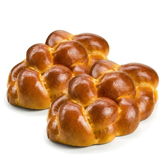 ChallahGram Kosher Challah Bread-15 Ounce Traditional Braided Challah - Plain - No seeds | Fresh & Delicious | Shabbat Challah Breads Great for your Holiday or Shabbat Table | 2-3 Day Shipping
