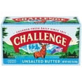 thumbnail image 1 of Challenge Butter, Unsalted Butter, 16 oz, 4 sticks, 1 of 8