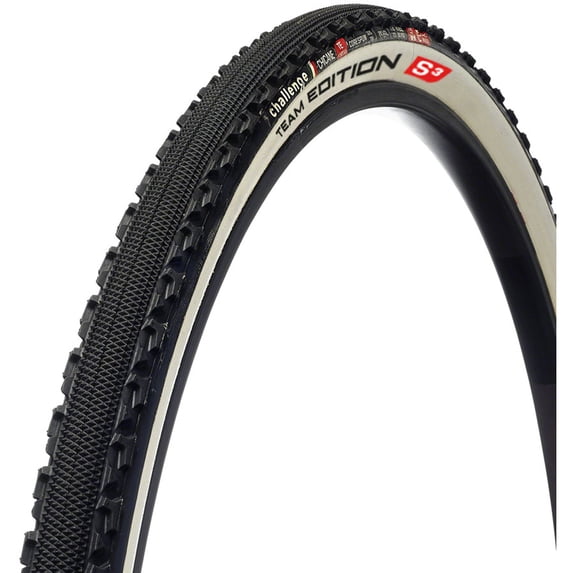 Challenge Chicane TE S Tire - 700 x 33, Team Edition Tubular, Black/White, 320tpi