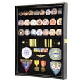 thumbnail image 1 of Challenge Coin / Medals / Pins / Badges / Ribbons / Insignia /Combo Display Case Cabinet, 1 of 10