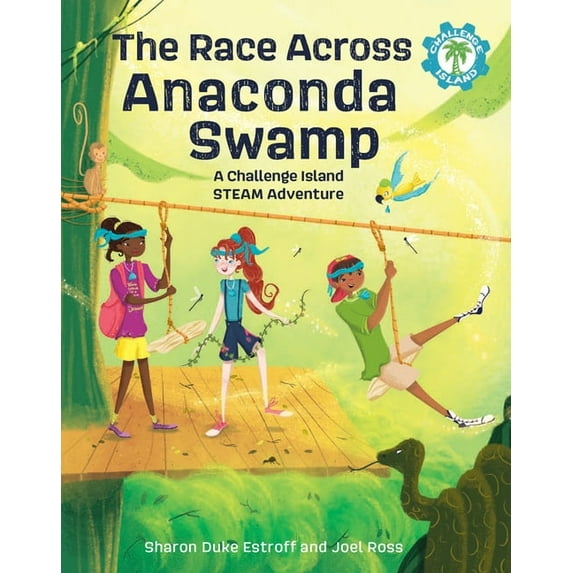 Challenge Island The Race Across Anaconda Swamp: A Challenge Island Steam Adventure, Book 2, (Paperback)