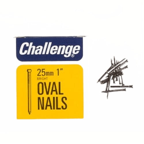 Challenge Oval Bright Steel Wire Nails