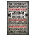 thumbnail image 1 of Challenge Your Limits Wall Poster, 14.725" x 22.375", Framed, 1 of 5