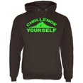 thumbnail image 1 of Challenge Yourself Mens Hoodie Brown MD, 1 of 1