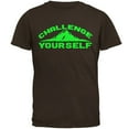 thumbnail image 1 of Challenge Yourself Mens T Shirt Brown SM, 1 of 1