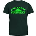 thumbnail image 1 of Challenge Yourself Mens T Shirt Forest Green SM, 1 of 1