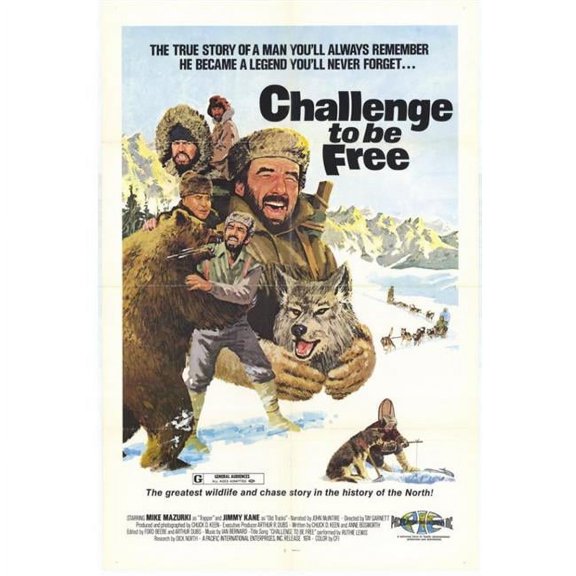 Challenge to Be Free Movie Poster - 27 x 40 in.