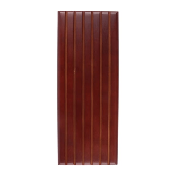ChallengeCoin Display Stand 6 Row 100% Solid Wooden Holder Rack Case Holds 42 Coins