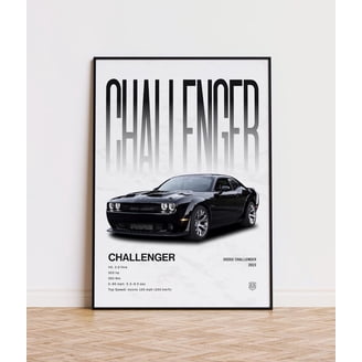 Dodge Challenger Poster