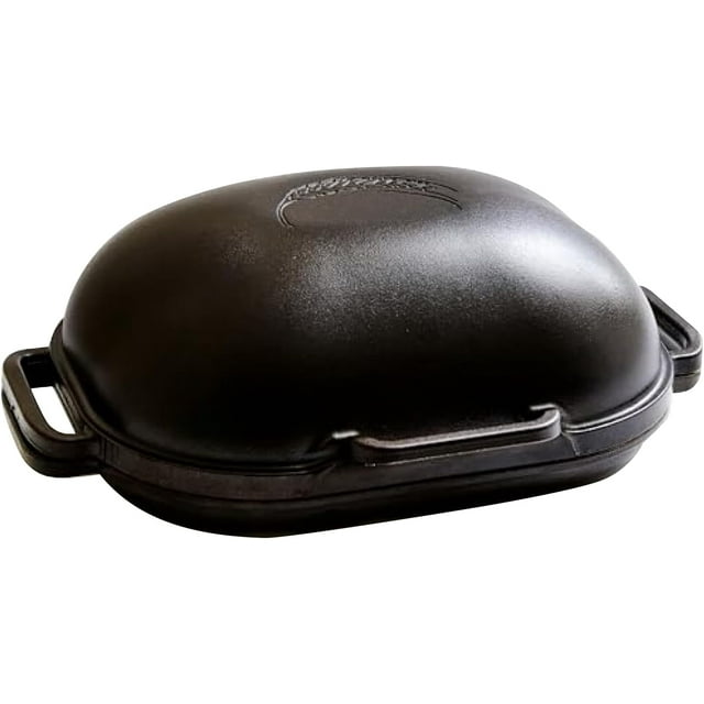 Challenger Bread Pan Cast Iron Loaf Pan with Lid for Homemade