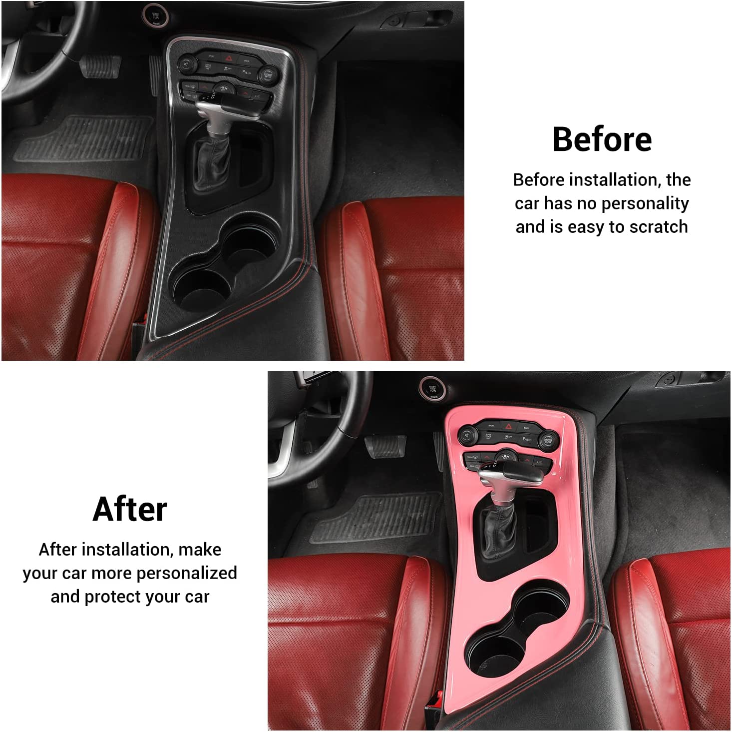 Shifter Panel for Challenger Gear Shift Shifter Panel Shift Lever Panel Transmission ...
