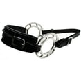 thumbnail image 1 of Challenger Horse Adjustable Leather Bitless Bridle Training Hackamore 35H10, 1 of 1