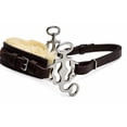 thumbnail image 1 of Challenger Horse Adjustable Leather Bitless Bridle Training Hackamore 35H15, 1 of 5