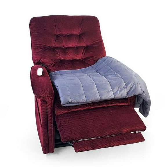 Challenger Mobility 20 lb. Weighted Therapy Blanket- 60" x 80"- Gray