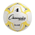 thumbnail image 1 of Challenger Series Soccer Ball, Yellow & White - Size 4, 1 of 1