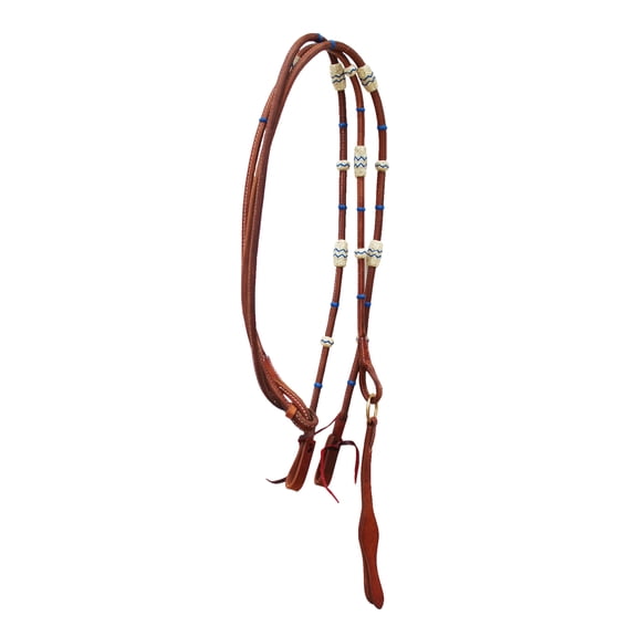 Challenger USA Horse Western Tack Leather Rawhide Romal Reins 66RT36RB