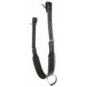 Challenger Western Horse Leather Rear Flank Back Saddle Cinch w/ Billets 9758BK