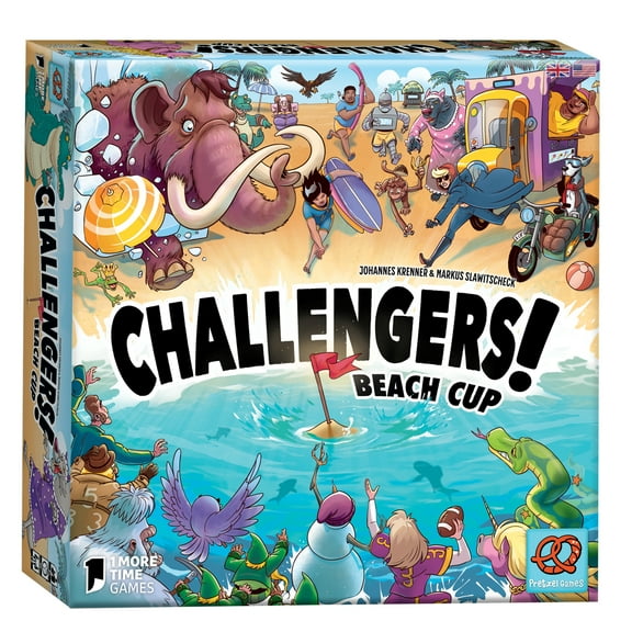 Challengers! Beach Cup  Board Game by Pretzel Games