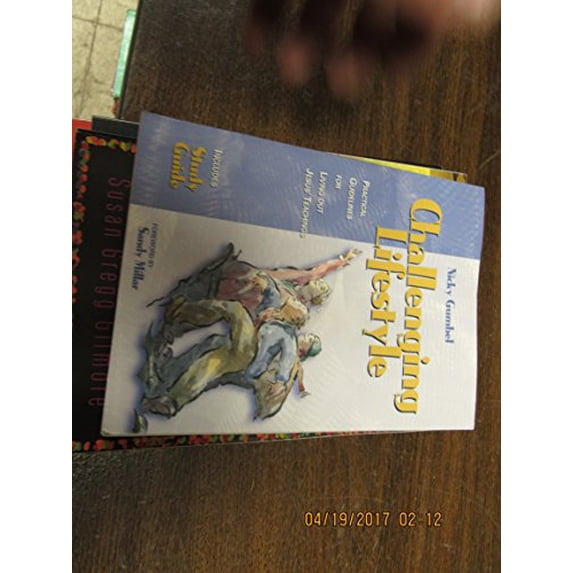 Pre-Owned Challenging Lifestyle Book with Study Guide (Hardcover) 1931808163 9781931808163
