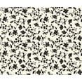 thumbnail image 1 of Challis Rayon Printed Dusky, Woven Fabric, Floral Fabric (CREAM/BLACK, ByYard), 1 of 3