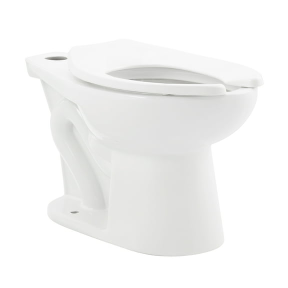 Chalon Floor-Mounted Commercial Elongated Top Flush Spud Flushometer Toilet Bowl