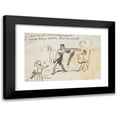 thumbnail image 1 of Cham 14x11 Black Modern Framed Museum Art Print Titled - My Military&nbsp;Tactics (1870), 1 of 5