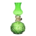 thumbnail image 1 of Chamber Oil Lamp Glass Kerosene Oil Lamps, Vintage Oil Lamps for indoor, Home Lighting Hurricane Lamp Clear Kerosene Lamp Lantern, Oil Lantern for Tabletop Decor, 4 Colors Available Mohdy, 1 of 6