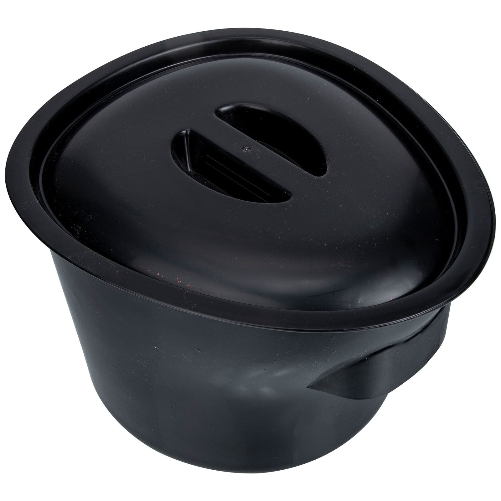 Chamber Pot Plastic Spittoons Urine Bedpan with Lid for Elderly Kids