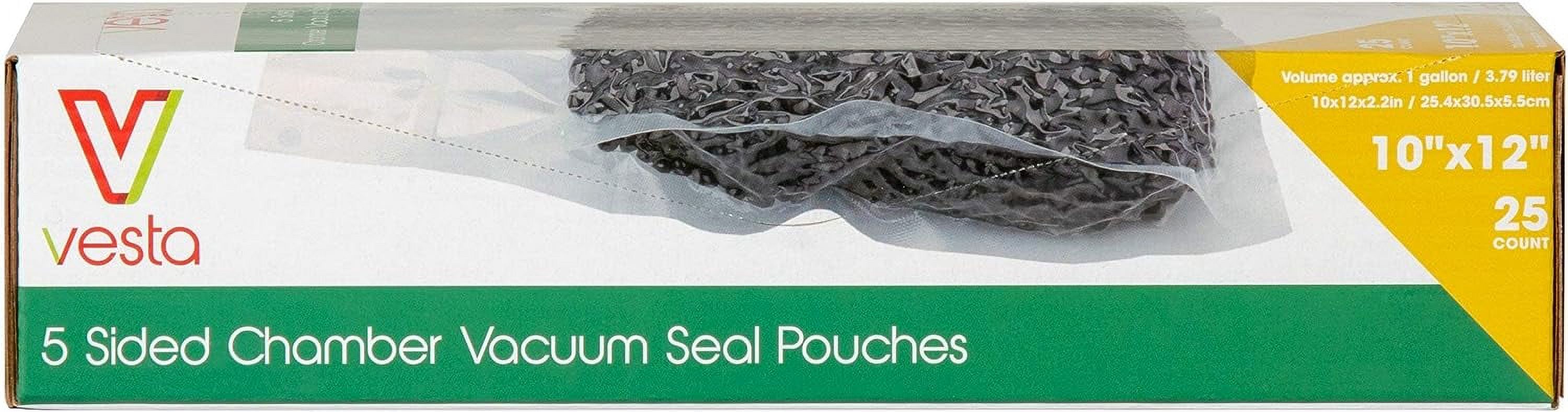 Chamber Vacuum Sealer Bags By Side Gusseted Vacuum Seal Pouches Ideal For Liquids 10 X 12