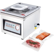 SHENGJINSH Chamber Vacuum Sealer Machine, 320W Compact Automatic Air Sealer, 9.5in Sealing Length for Wet Food, Meat and Marinade, Home Commercial Kitchen Food Preservation