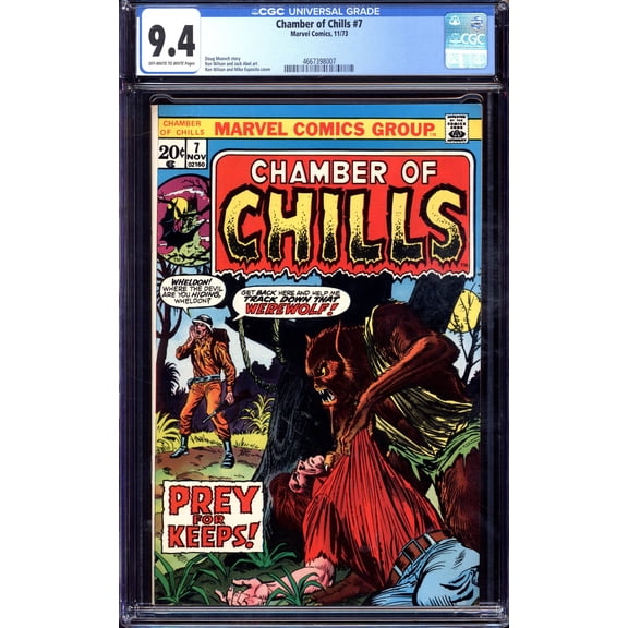 Chamber of Chills #7 - CGC 9.4 Comic Book