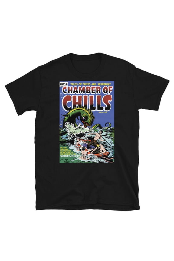 Chamber of Chills No. 26 (December 1954) Short-Sleeve Unisex T-Shirt