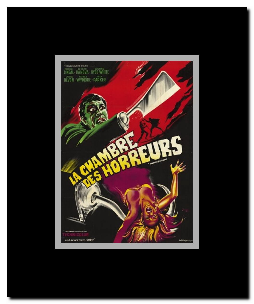 Chamber of Horrors Framed Movie Poster