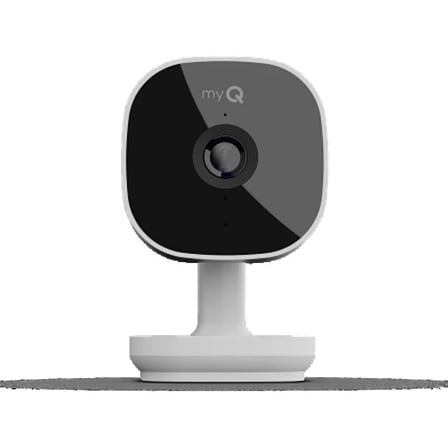 Chamberlain 5037078 Indoor Plug-In Security Camera with Alerts, White