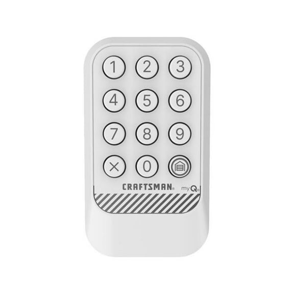 Chamberlain 5063270 Craftsman 1-Door Wireless Keyless Entry for Chamberlain Liftmaster & Craftsman Garage, White