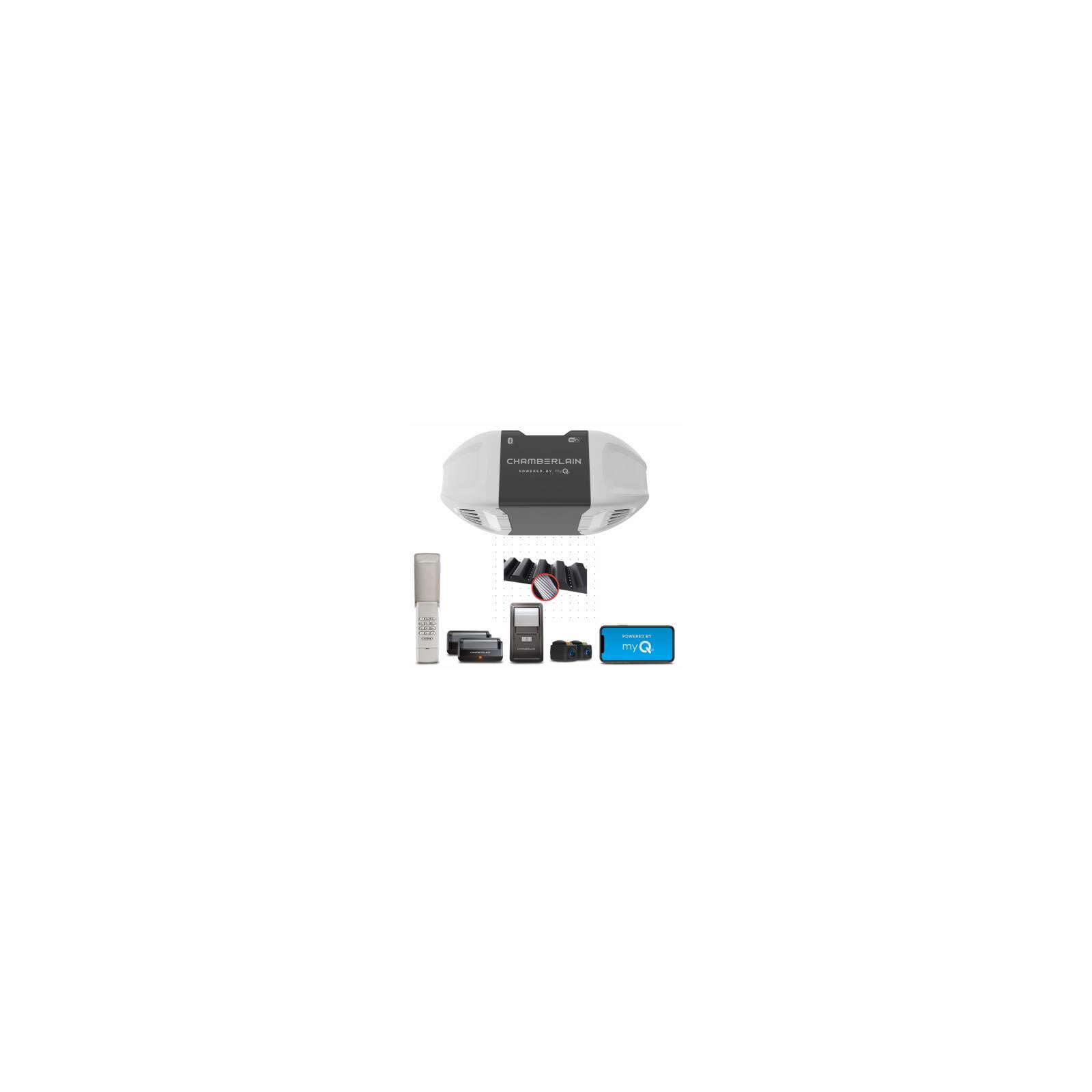 Chamberlain B2405 WiFi Garage Door Opener, 0.5 HP, Smartphone Control