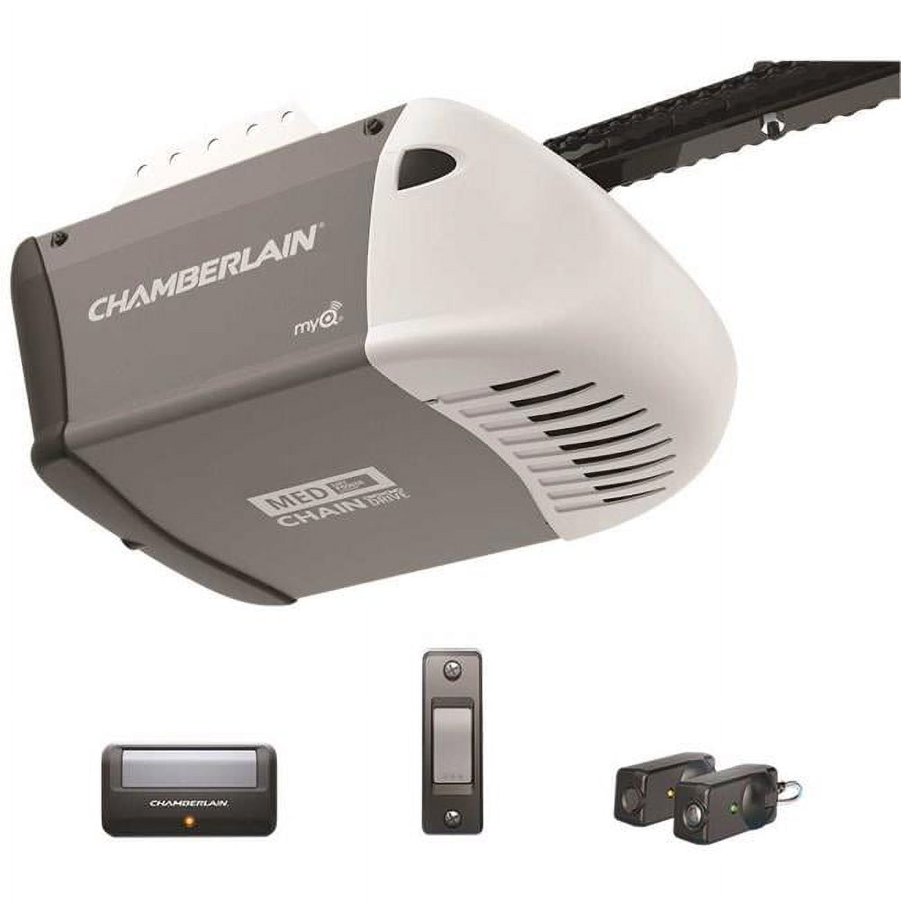 Chamberlain C205 05 HP Chain Drive Garage Door with Reliable Operation