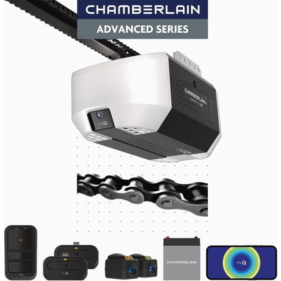 Chamberlain C4310 3/4 HP Chain Drive Garage Door Opener - Pack of 8