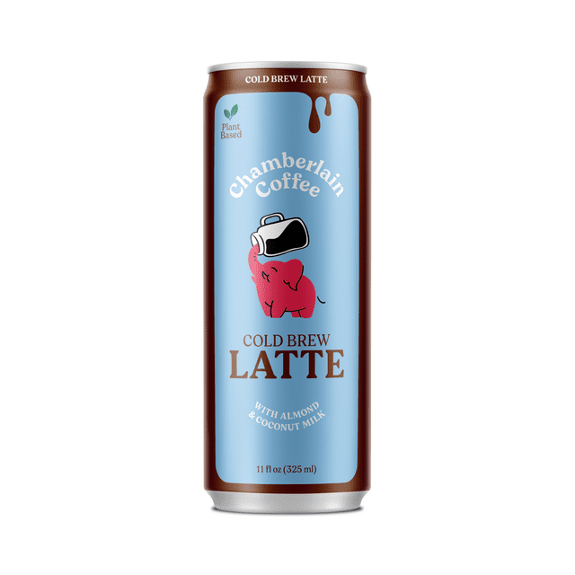 Chamberlain Coffee Cold Brew Latte, 12 fl oz Can