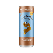 Chamberlain Coffee Salted Caramel Oat Milk Latte, 11 fl oz Can (Shelf Stable)