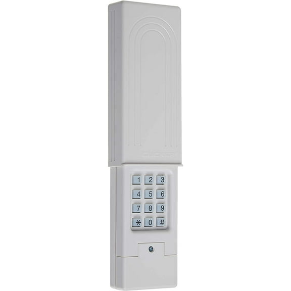 Chamberlain Clicker Keyless Entry KLIK2U-P2 - Universal Garage Door Opener Keypad - White
