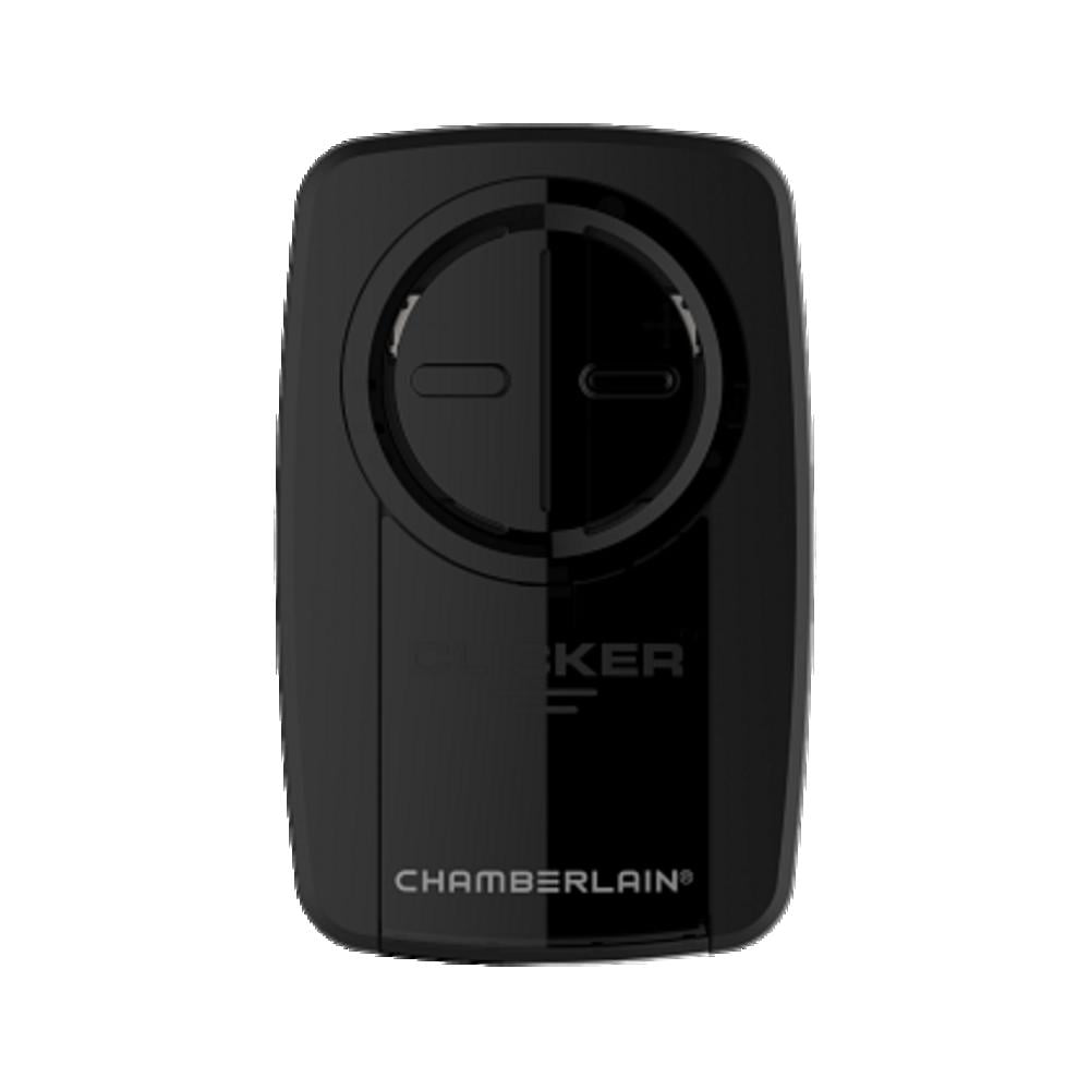 Chamberlain KLIK5UBK2 Clicker Black Universal Garage Door Remote Two